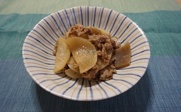 オリジナルレシピ募集企画作品　「大根と薄切り肉の炒め物」　Y.H.様作　