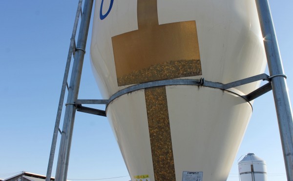 牛の飼料が入っています