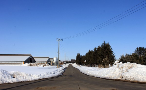 トヨニシファームの入り口