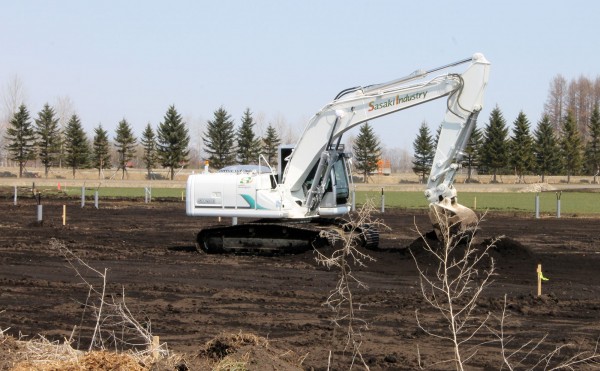 新牛舎増設工事