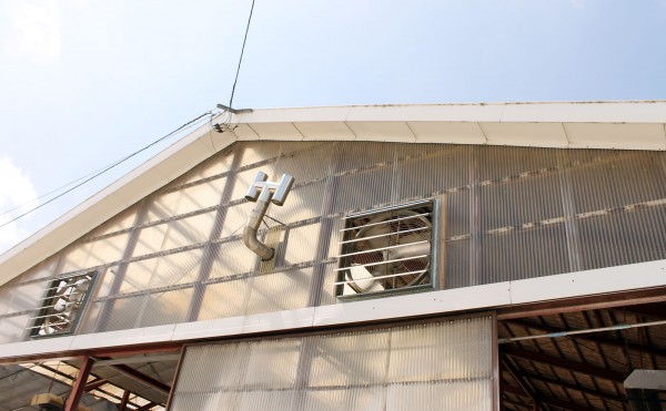 扇風機フル稼働