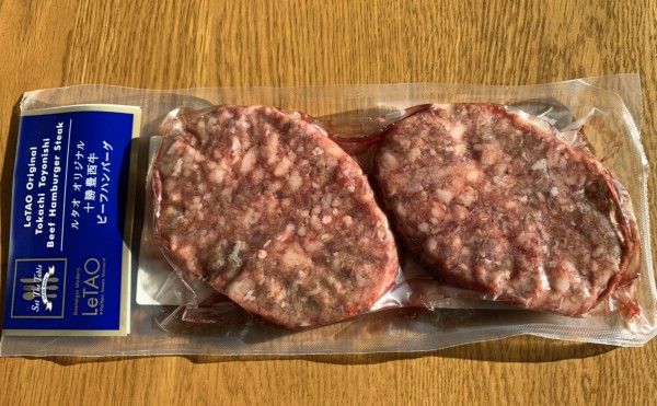 ルタオオリジナル十勝豊西牛ビーフハンバーグ