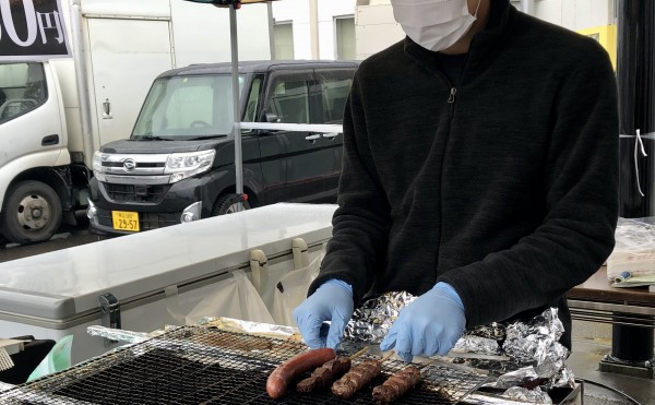 店頭直売会スタート