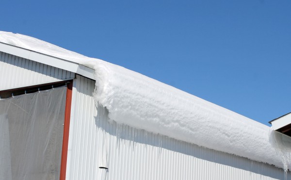 屋根の雪