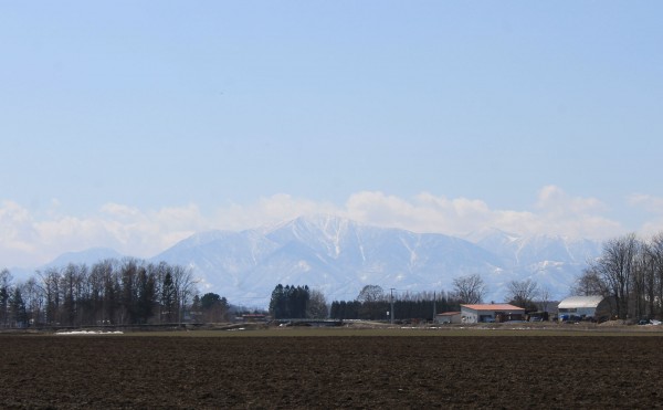 春のポロシリ岳