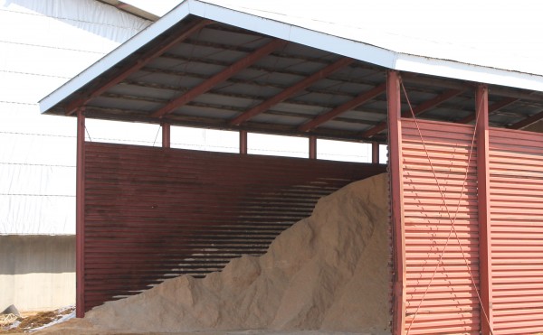 オガクズの倉庫