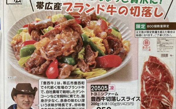 トドックに豊西牛