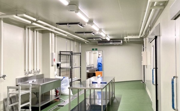 新しい加工工場