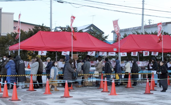 暖かくしてどうぞ！